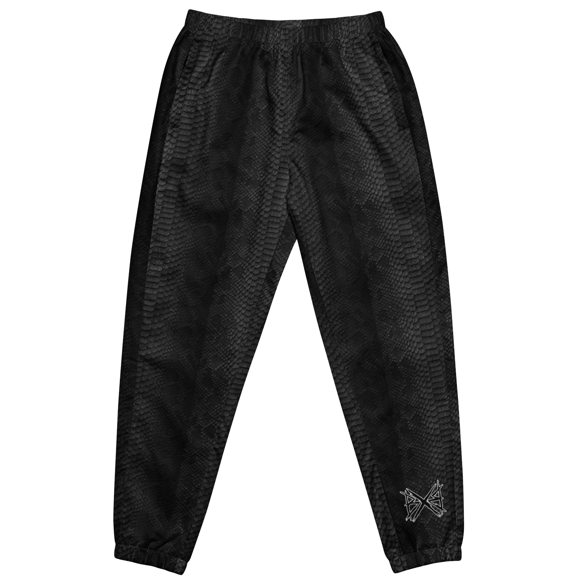 BxB Midnight Snakeskin Track Pants – Black x Brave